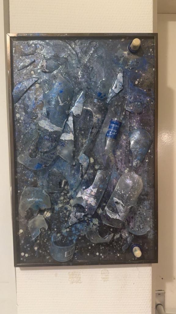 Grey Goose Epoxi Schilderij, Antiek en Kunst, Kunst | Designobjecten, Ophalen of Verzenden