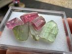 Watermeloen toermalijn, Verzamelen, Mineralen en Fossielen, Ophalen of Verzenden, Mineraal