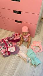 Baby Born met accessoires, Zo goed als nieuw, Ophalen, Babypop