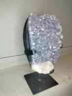 Amethist op standaard - OS5, Verzamelen, Mineralen en Fossielen, Ophalen of Verzenden, Mineraal