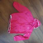 Roze regenjas hoody plastic - zwemles ? Of regen ! Maat 128, Ophalen of Verzenden, Zo goed als nieuw, Meisje, Jas