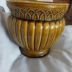 Antieke bloempot ( majolica ? ), Antiek en Kunst, Antiek | Keramiek en Aardewerk, Ophalen of Verzenden