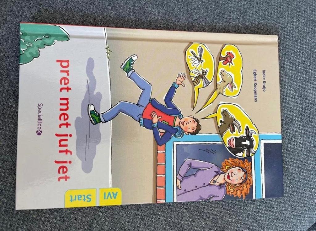 Boek Pret met juf jet, Boeken, Ophalen, Zo goed als nieuw, Non-fictie