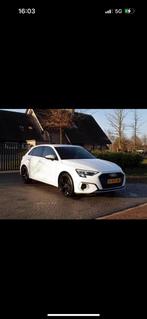 Audi A3 30 Tfsi 110pk S-tronic 2020 Wit, 65 €/maand, Stof, Wit, Origineel Nederlands