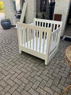 Babybox van woodwork, Ophalen, Zo goed als nieuw, In hoogte verstelbaar