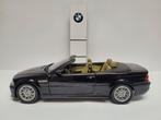 Kyosho 1:18 BMW E46 M3 Cabrio zwart, Hobby en Vrije tijd, Modelauto's | 1:18, Ophalen of Verzenden, Zo goed als nieuw, Auto, Kyosho