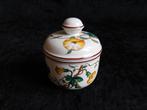 Villeroy & Boch Botanica suikerpot, hg 10,3 cm, dsn 9 cm, ja, Gebruikt, Overige typen, Ophalen of Verzenden, Overige stijlen