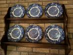 Wandrek met Engelse Borden - Woods Ware, Antiek en Kunst, Antiek | Wandborden en Tegels, Ophalen