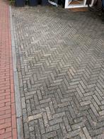 Betonklinkers ca. 30 m2 - Hergebruik!, Ophalen, Gebruikt, Klinkers, 10 m² of meer