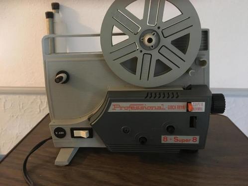 oude filmprojector met projectie tafel, Verzamelen, Fotografica en Filmapparatuur, Projector, 1960 tot 1980, Ophalen