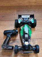 Titel: RC buggy ECX 1:10 + afstandsbediening – RTR met accu, Ophalen of Verzenden, Zo goed als nieuw, Elektro, Auto offroad
