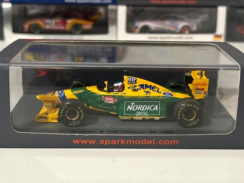 1:43 Spark Benetton B193b Michael Schumacher F1 Portugal 93, Hobby en Vrije tijd, Modelauto's | 1:43, Nieuw, Auto, Overige merken