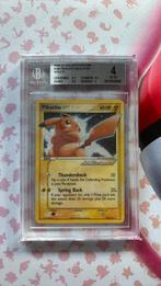 Pikachu gold star bgs 4 pokemon kaart, Ophalen of Verzenden, Zo goed als nieuw, Losse kaart