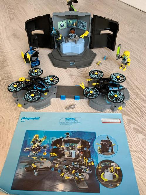 Playmobil 9250 Dr. Drone’s Commandocentrum, Kinderen en Baby's, Speelgoed | Playmobil, Zo goed als nieuw, Ophalen of Verzenden