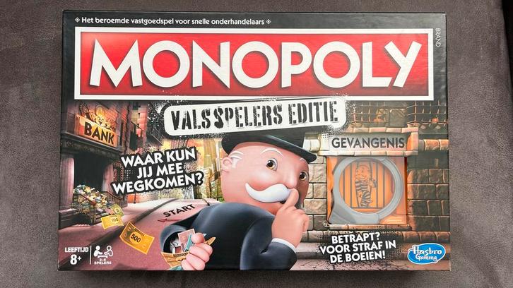 Monopoly Valsspelers Editie - Zo goed als nieuw!, Hobby en Vrije tijd, Gezelschapsspellen | Bordspellen, Zo goed als nieuw, Ophalen