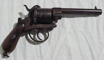 Lefaucheux M1858 pinfire revolver, 6562, 1880-1900 beschikbaar voor biedingen