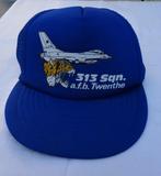 Cap petje 313 squadron geheel nieuw luchtmacht Blauw, Ophalen of Verzenden, Nieuw, Patch, Badge of Embleem