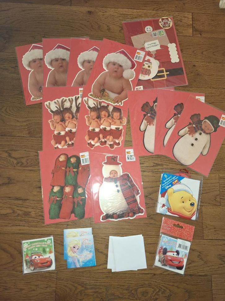 Kerstkaarten, Diversen, Kerst, Nieuw, Ophalen of Verzenden