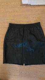 Leren rok dgroen dante6 mt 5, Ophalen of Verzenden, Zo goed als nieuw, Zwart, Boven de knie