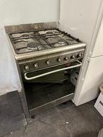 Smeg 4pits met oven, Ophalen, Gebruikt, 60 cm of meer, Gas