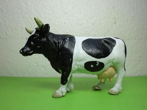 Schleich 13214 koe zwart wit, dierfiguur, Verzamelen, Dierenverzamelingen, Gebruikt, Beeldje of Figuurtje, Boerderijdier, Ophalen of Verzenden