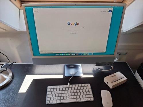 Apple Imac uit 2021, Computers en Software, Apple Desktops, Zo goed als nieuw, iMac, Onbekend, 3 tot 4 Ghz, 16 GB, Ophalen