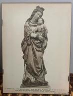 Maria met haar zoon , oude Franse ingelijste afbeelding, Ophalen of Verzenden