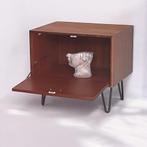 Vintage nachtkast | wandkast | nightstand |, Verzenden, Formule meubelen, 55 tot 70 cm, 45 tot 65 cm