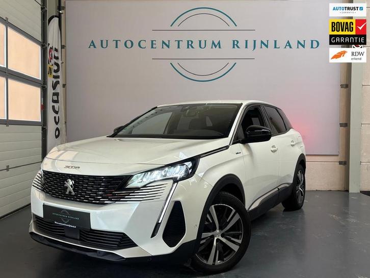 Peugeot 3008 1.6 HYbrid 225 Allure Pack Business 1 JAAR BOVA, Auto's, Peugeot, Bedrijf, Te koop, 360° camera, ABS, Achteruitrijcamera