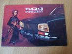 Peugeot 504, Ophalen of Verzenden, Nieuw, Folder