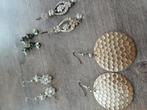 Oorhangers oorbellen diverse, Ophalen of Verzenden, Gebruikt, Overige materialen