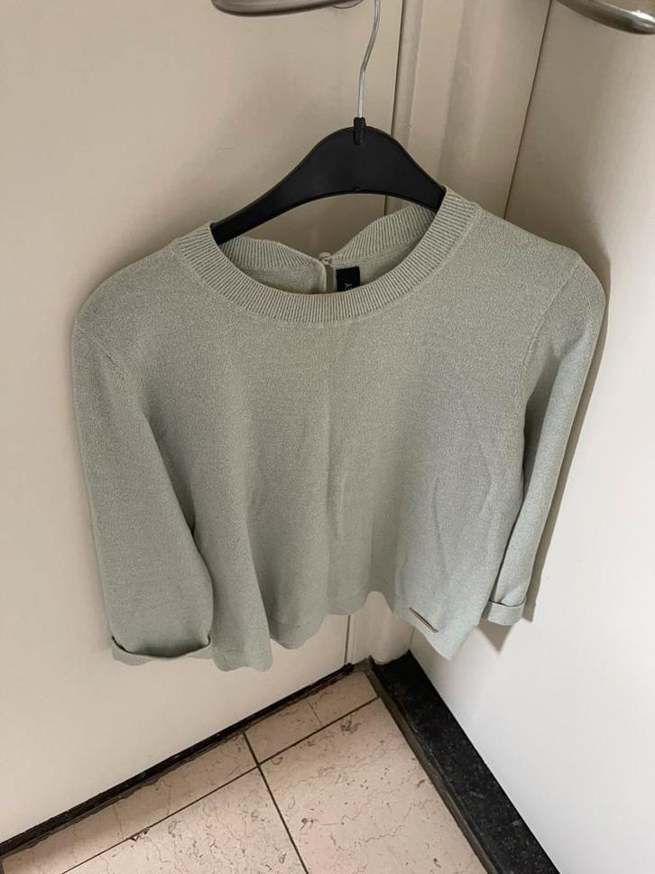 Purdey lichtgroene trui maat M, Kleding | Dames, Truien en Vesten, Zo goed als nieuw, Maat 38/40 (M), Groen, Verzenden
