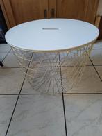 Tafeltje doorsnee 60cm hoog 41cm, Ophalen of Verzenden, Zo goed als nieuw