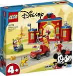 LEGO Disney - 10776 Mickey & Friends brandweerkazerne & auto, Nieuw, Complete set, Ophalen of Verzenden, Lego