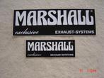 Protar stickers Marshall Laser exhaust systems IXS clover, Ophalen of Verzenden