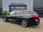 Ford Focus Wagon 1.0 EcoBoost ST Line Automaat|Camera|Apple, Gebruikt, 715 kg, Adaptive Cruise Control, Zwart