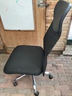 Bureaustoel, Huis en Inrichting, Bureaustoelen, Ophalen, Gebruikt, Zwart