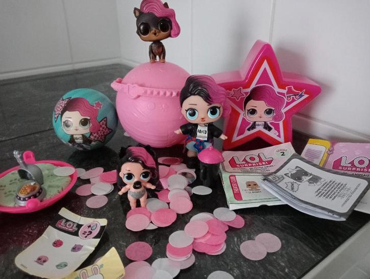 !! 🩷 LOL Surprise Big Ruff Rocker Set ❤️ !!, Kinderen en Baby's, Speelgoed | Overig, Zo goed als nieuw, Jongen of Meisje, Ophalen of Verzenden