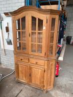 Eiken Servieskast, Ophalen, Gebruikt, 100 tot 150 cm, 150 tot 200 cm