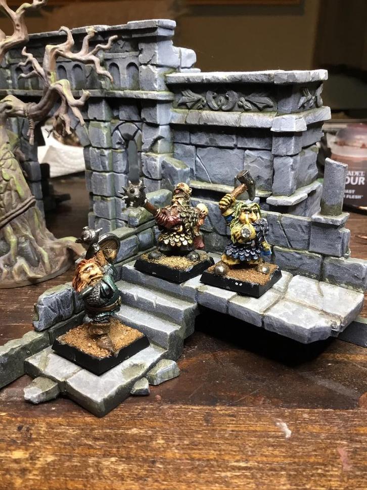 Oldhammer chaos dwarves, Hobby en Vrije tijd, Wargaming, Zo goed als nieuw, Warhammer, Figuurtje(s), Geverfd, Ophalen of Verzenden