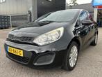Kia Rio 1.2 CVVT Comfort Pack Airco 5 deurs 16"LMV 3 mnd Gar, Voorwielaandrijving, Euro 5, Gebruikt, Zwart