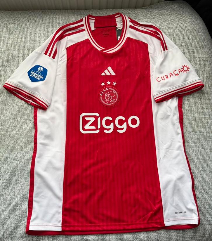 Adidas ajax thuisshirt (maat xl) nieuw hlynsson eredivisie, Kleding | Heren, Sportkleding, Nieuw, Voetbal, Maat 56/58 (XL), Rood