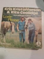 Kris kristofferson & rita coolidge 7 inch lover please, Ophalen of Verzenden, Zo goed als nieuw, Pop