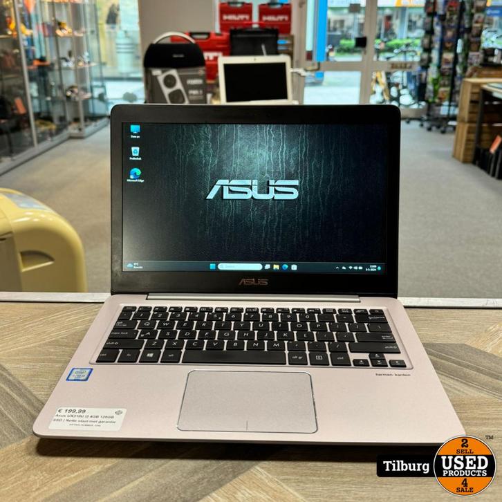 Asus UX310U I3 4GB 128GB SSD | Nette staat met garantie, Computers en Software, Windows Laptops, Zo goed als nieuw