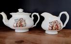 Petrus Regout kinderservies Berlijn 2x Musicerende hondjes, Antiek en Kunst, Antiek | Servies los, Ophalen of Verzenden