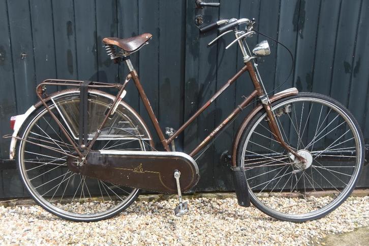 Oldtimer Gazelle Impala damesfiets + Brooks zadel fiets, Fietsen en Brommers, Fietsen | Oldtimers, 55 tot 59 cm, Jaren '60 of nieuwer