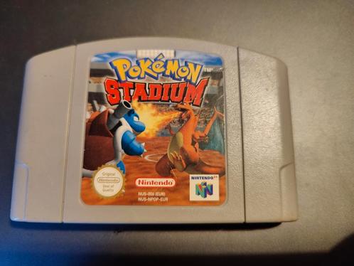 Pokémon Stadium N64 Nintendo PAL Europe, Spelcomputers en Games, Games | Nintendo 64, Refurbished, Simulatie, 1 speler, Vanaf 3 jaar