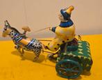Blikken clowntje met paardje, jaren 60, Verzamelen, Ophalen of Verzenden, Zo goed als nieuw, Overige, Overige merken