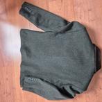 M38 Lanaby's colbert, mosgroen, bruine fluweel kraag 70% wol, Kleding | Dames, Maat 38/40 (M), Ophalen of Verzenden, Zo goed als nieuw