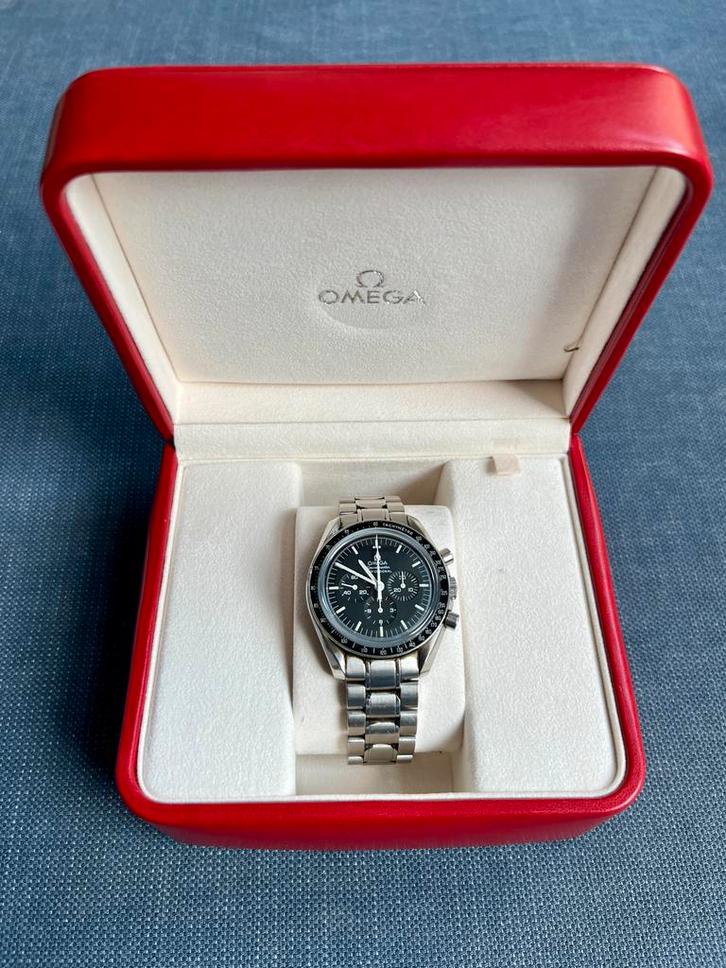 Omega Speedmaster Professional Moonwatch, Sieraden, Tassen en Uiterlijk, Horloges | Heren, Gebruikt, Polshorloge, Omega, Staal